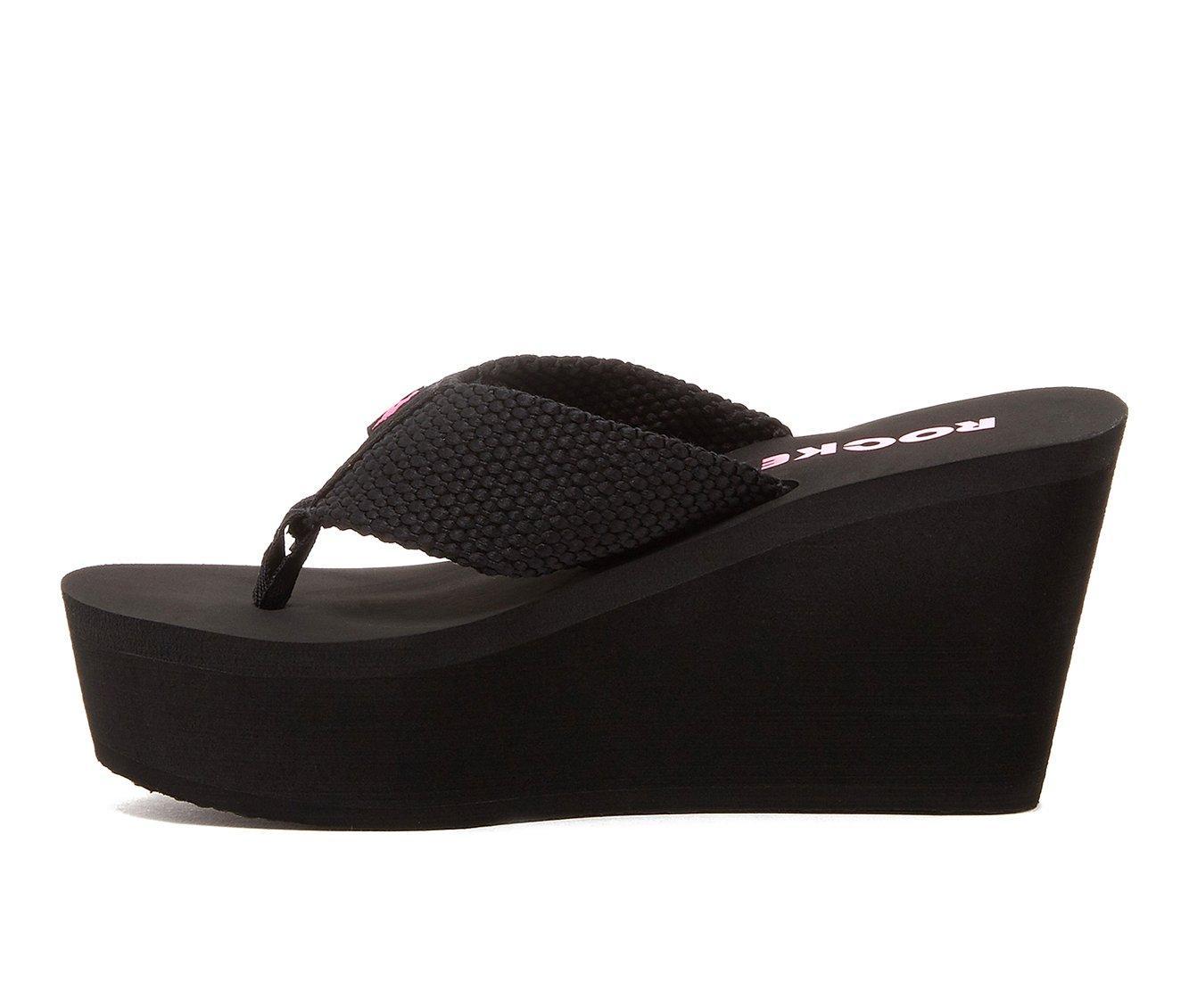 Women's Rocket Dog Diver Platform Wedge Flip-Flops Product Image