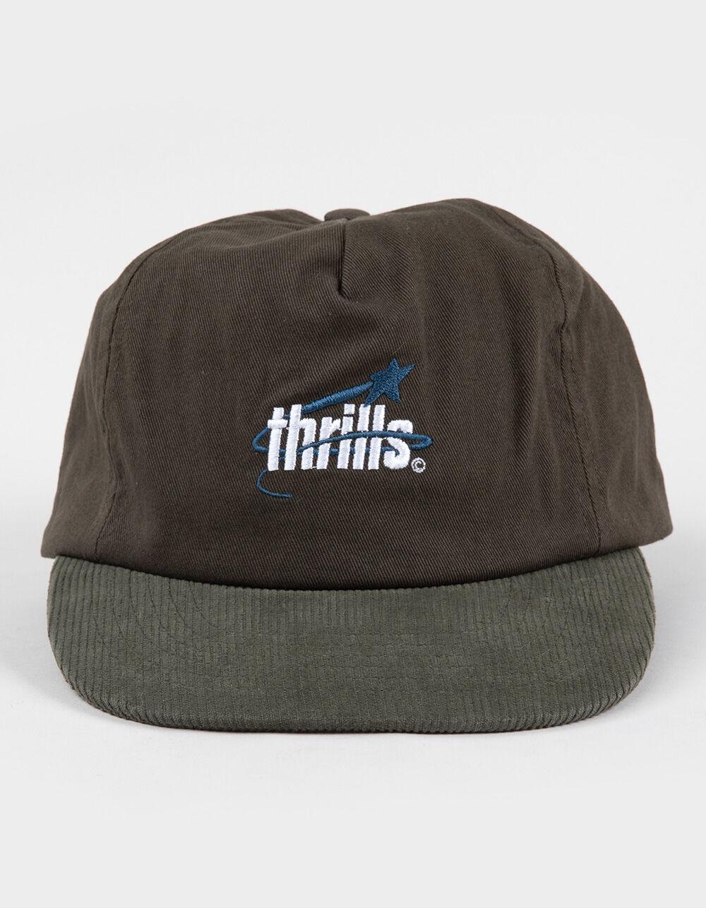 THRILLS Kitsch 5 Panel Corduroy Strapback Hat - BROWN Product Image
