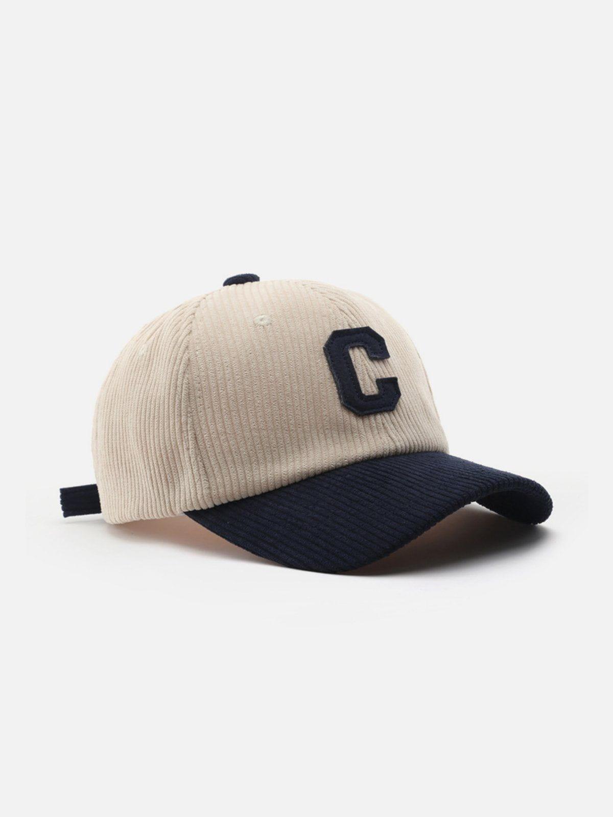 Letter C Patchwork Hat Product Image