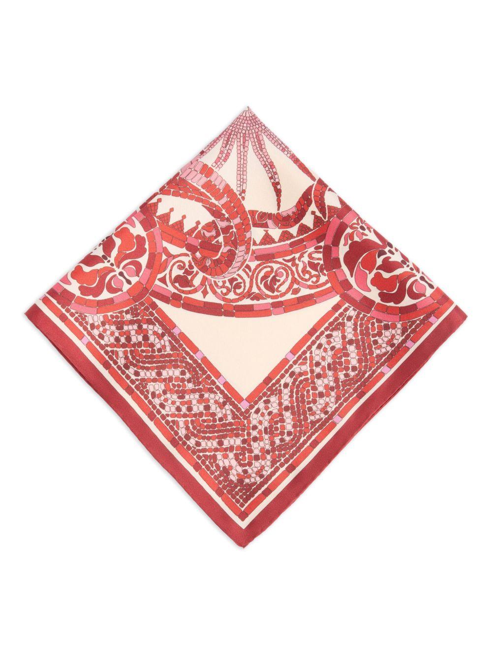 printed foulard scarf Product Image