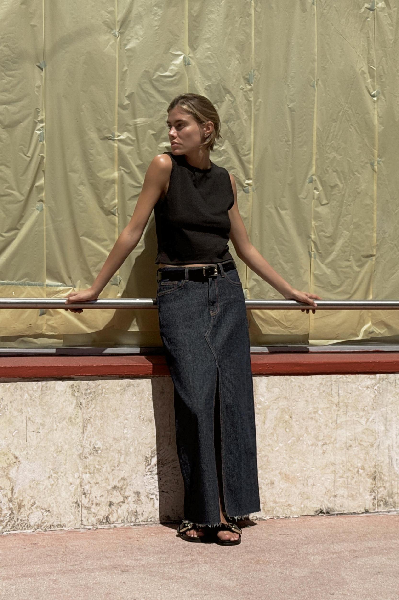 COTTON CROPPED TOP Product Image