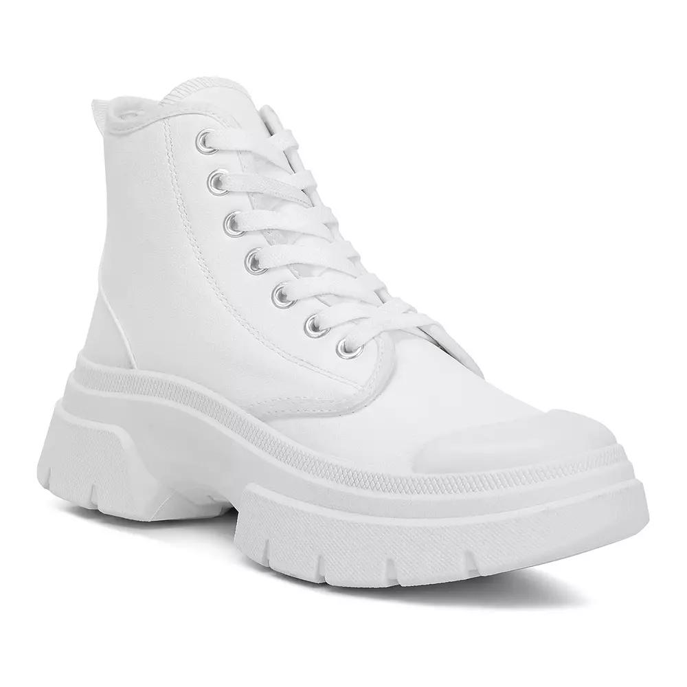 London Rag Roxane Women's Chunky Lace Up Boots,  Product Image