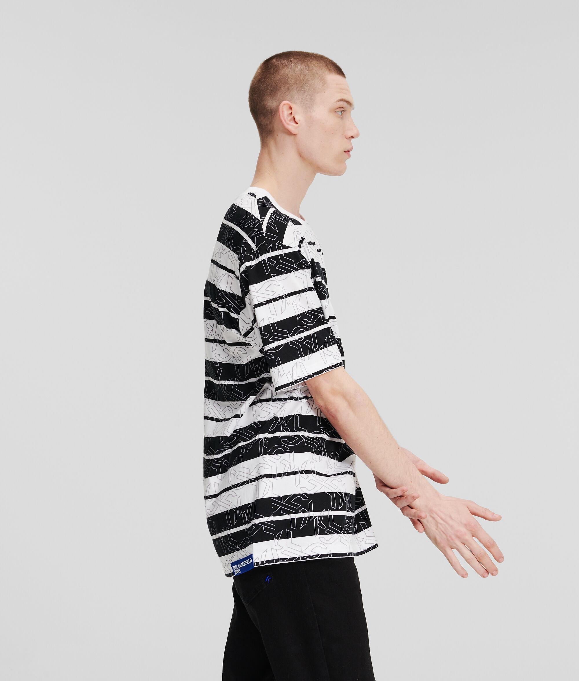 MONOGRAM STRIPED T-SHIRT Product Image