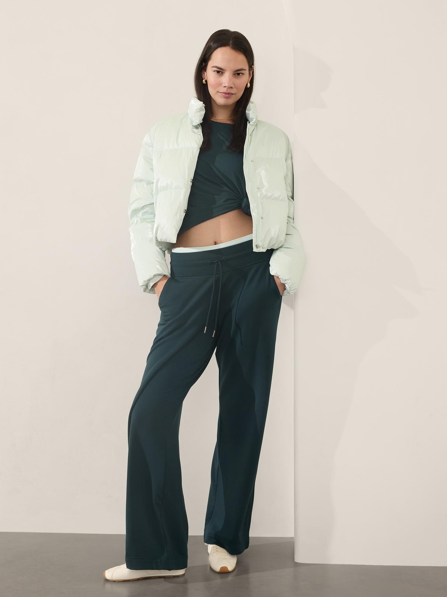 Summit Cropped Shine Puffer Product Image