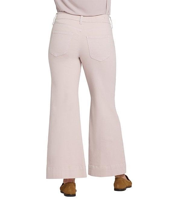 NYDJ Mia Stretch Denim High Rise Ankle Palazzo Jeans Product Image