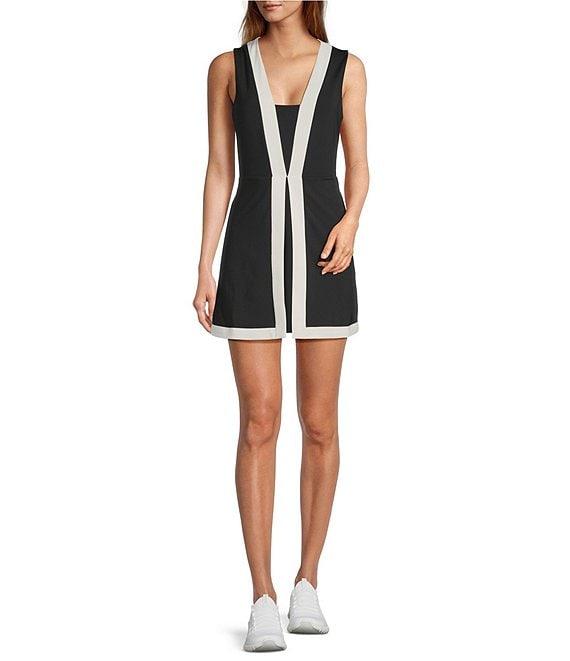Antonio Melani Active On-The-Line Tennis Built-In Short Mini Dress Product Image