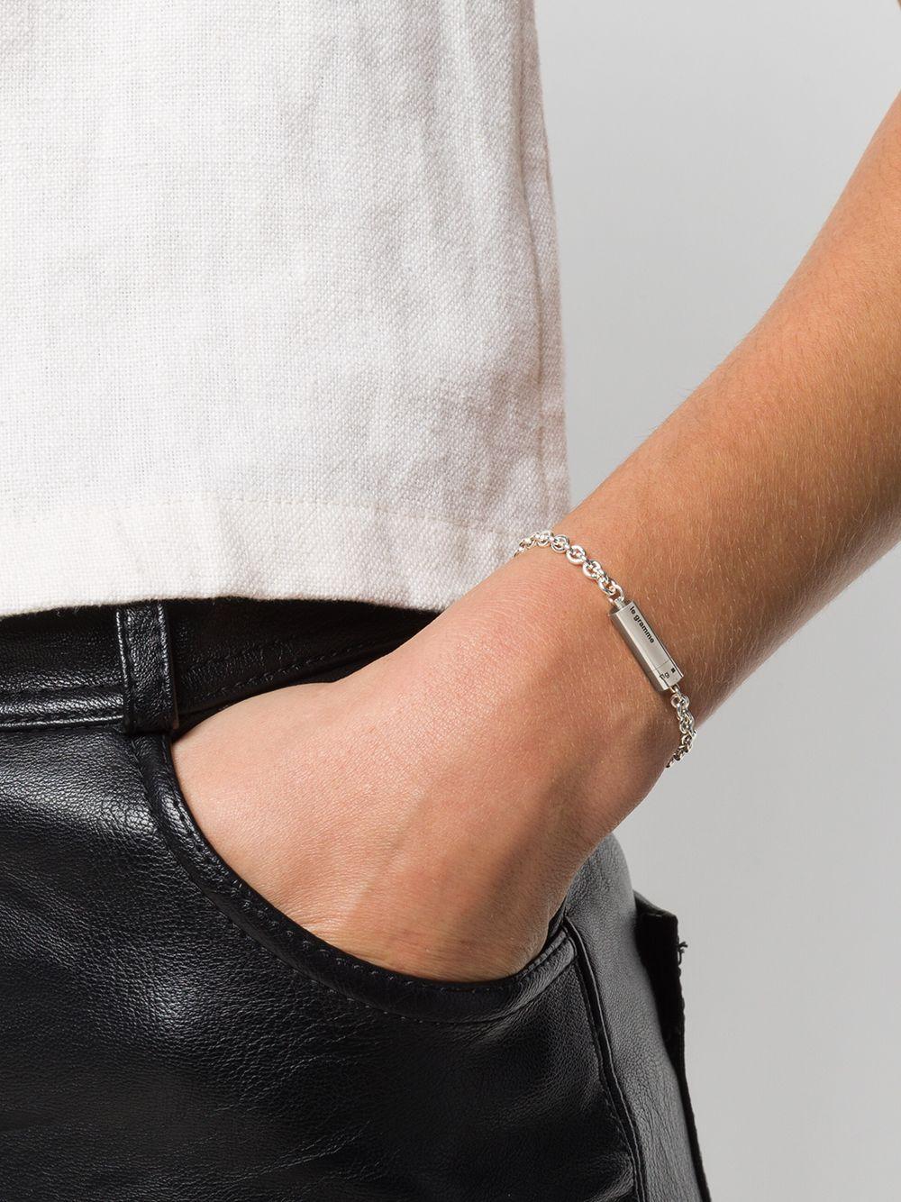 11g polished chain cable bracelet Product Image