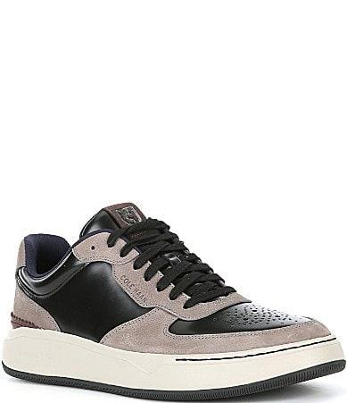 Cole Haan Mens GrandPr Crossover Leather Sneakers Product Image