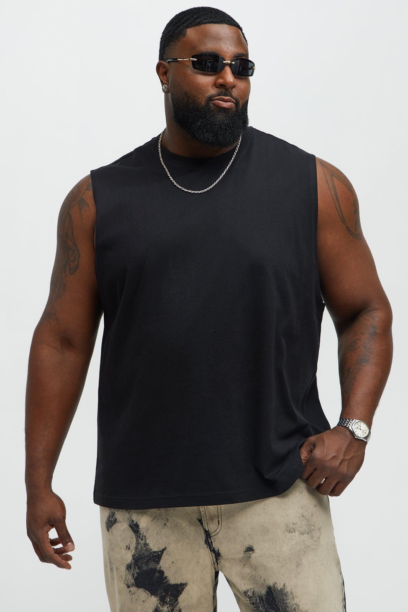 Forte Muscle tee - Black Product Image