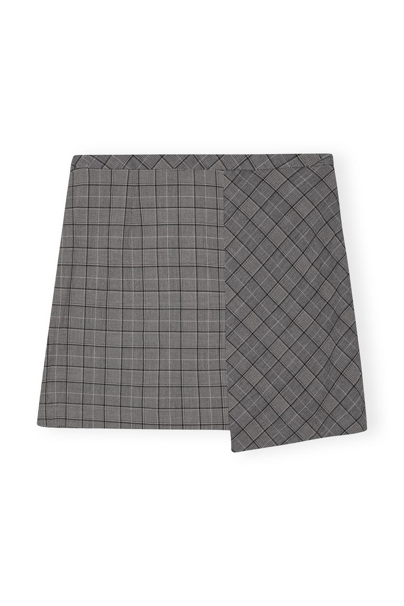 Checkered Mini Skirt Product Image