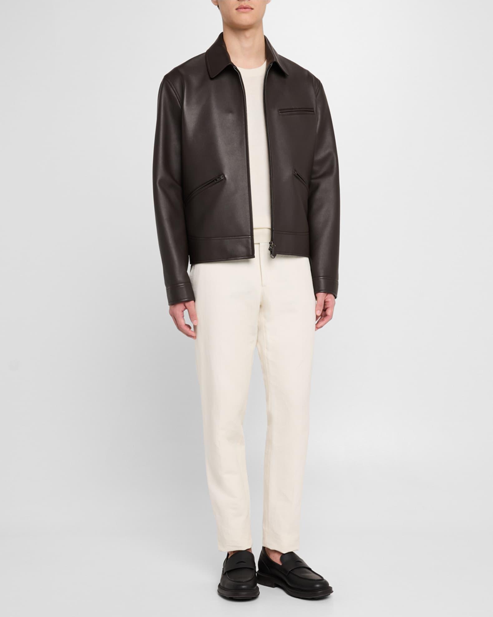 Men's Gail Calfskin Full-Zip Blouson Product Image