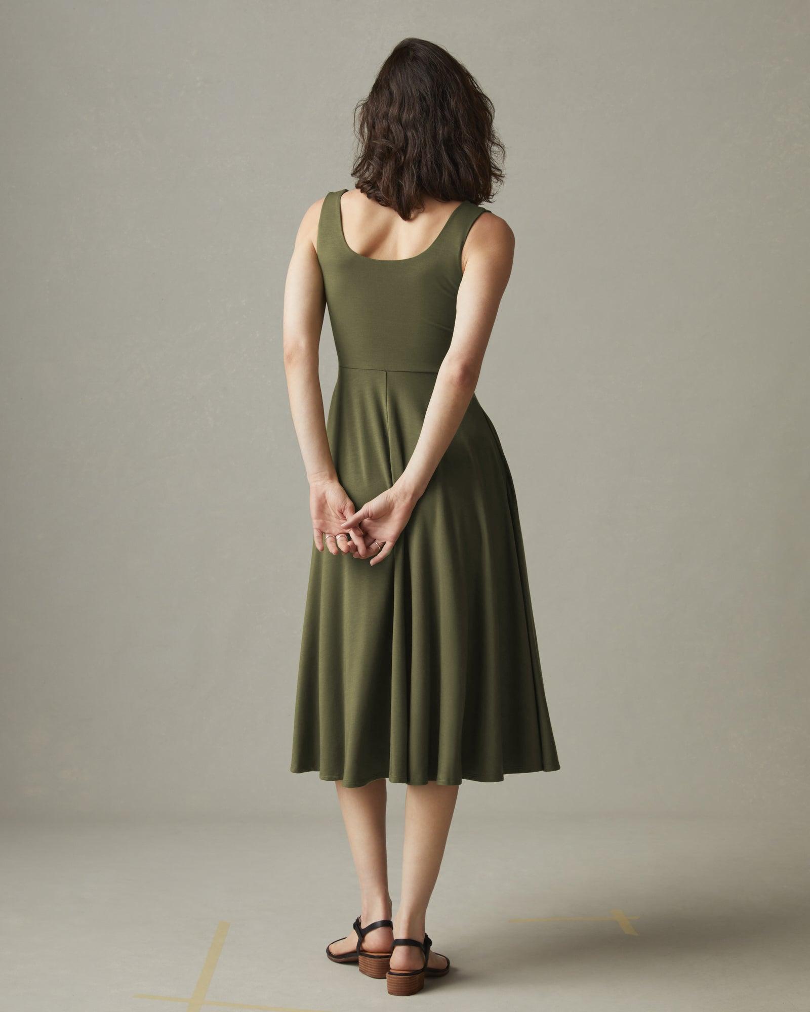 Women's Flex Dress - Moss Female Product Image