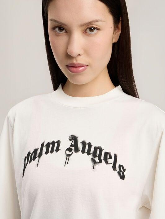 Curved Logo Boxy T-Shirt Product Image