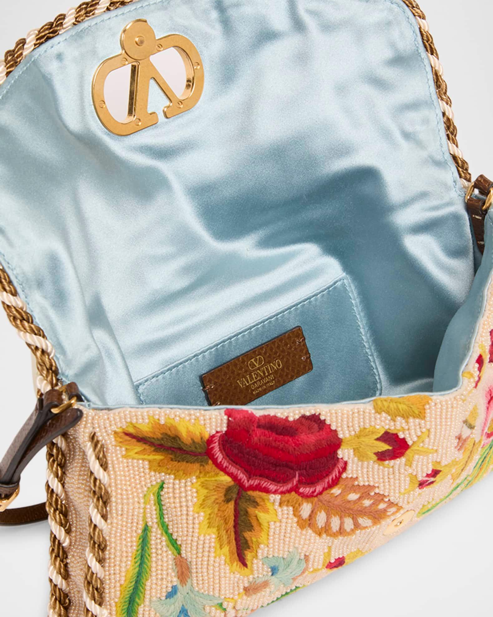 Vain Floral Beaded Shoulder Bag Product Image