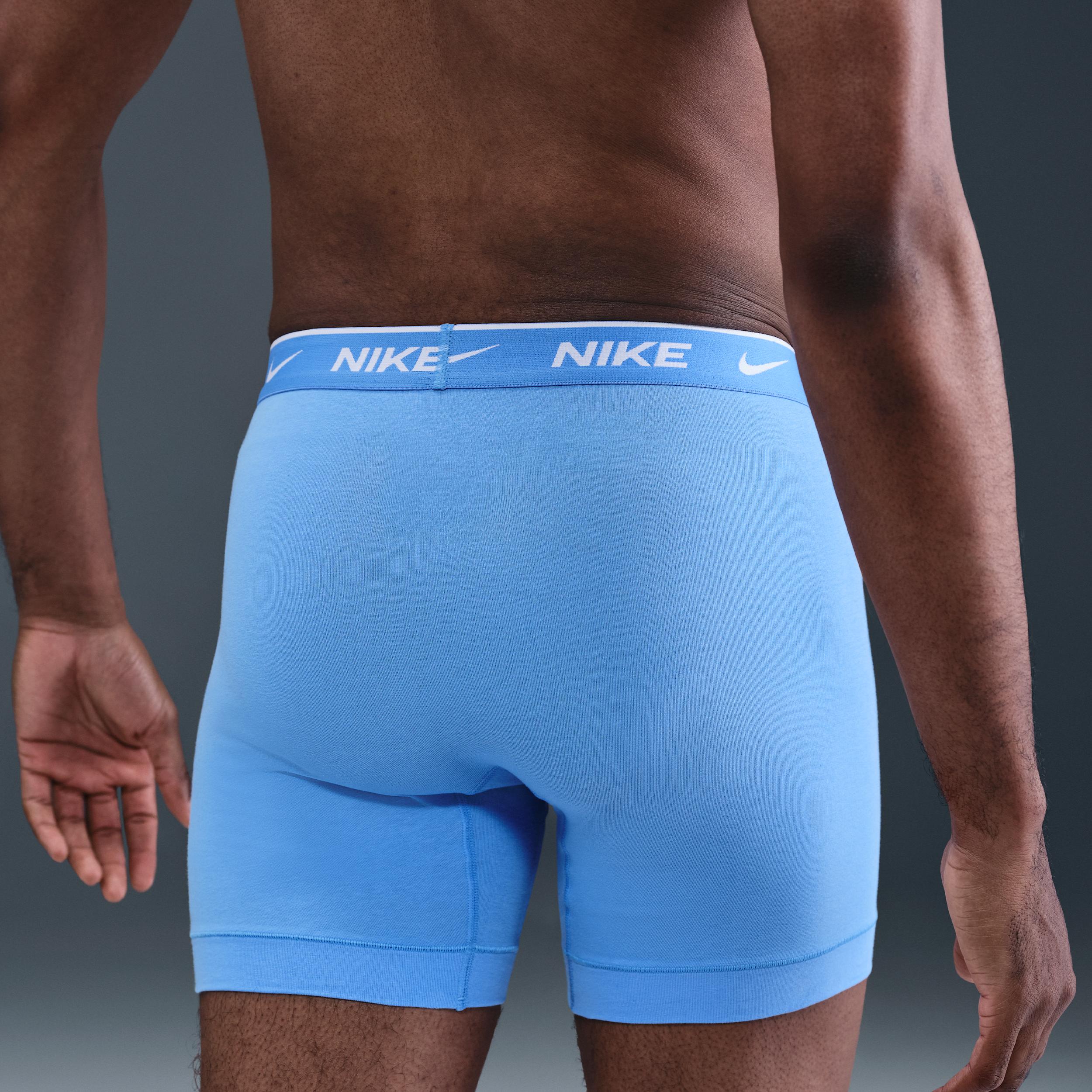 Nike Mens Dri-FIT Essential Cotton Stretch Boxer Briefs (3-Pack) | KE1167-467 Product Image