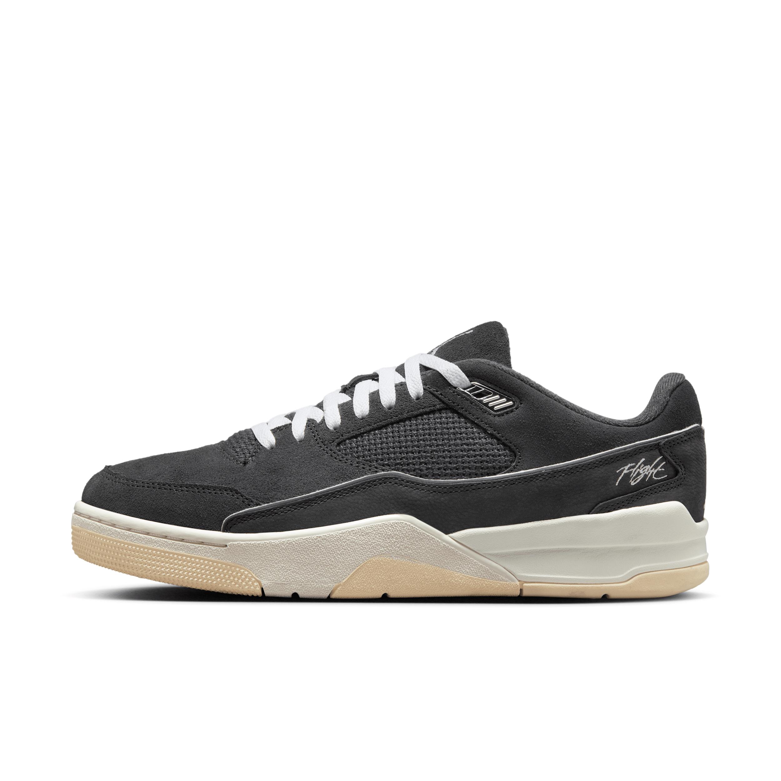 Jordan Mens Jordan Flight Court - Mens Shoes Black/White Product Image