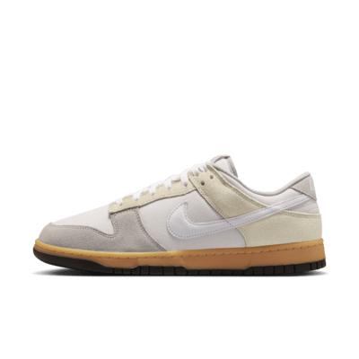 Nike Mens Dunk Low Retro Casual Shoes in Phantom/White/College Grey Product Image