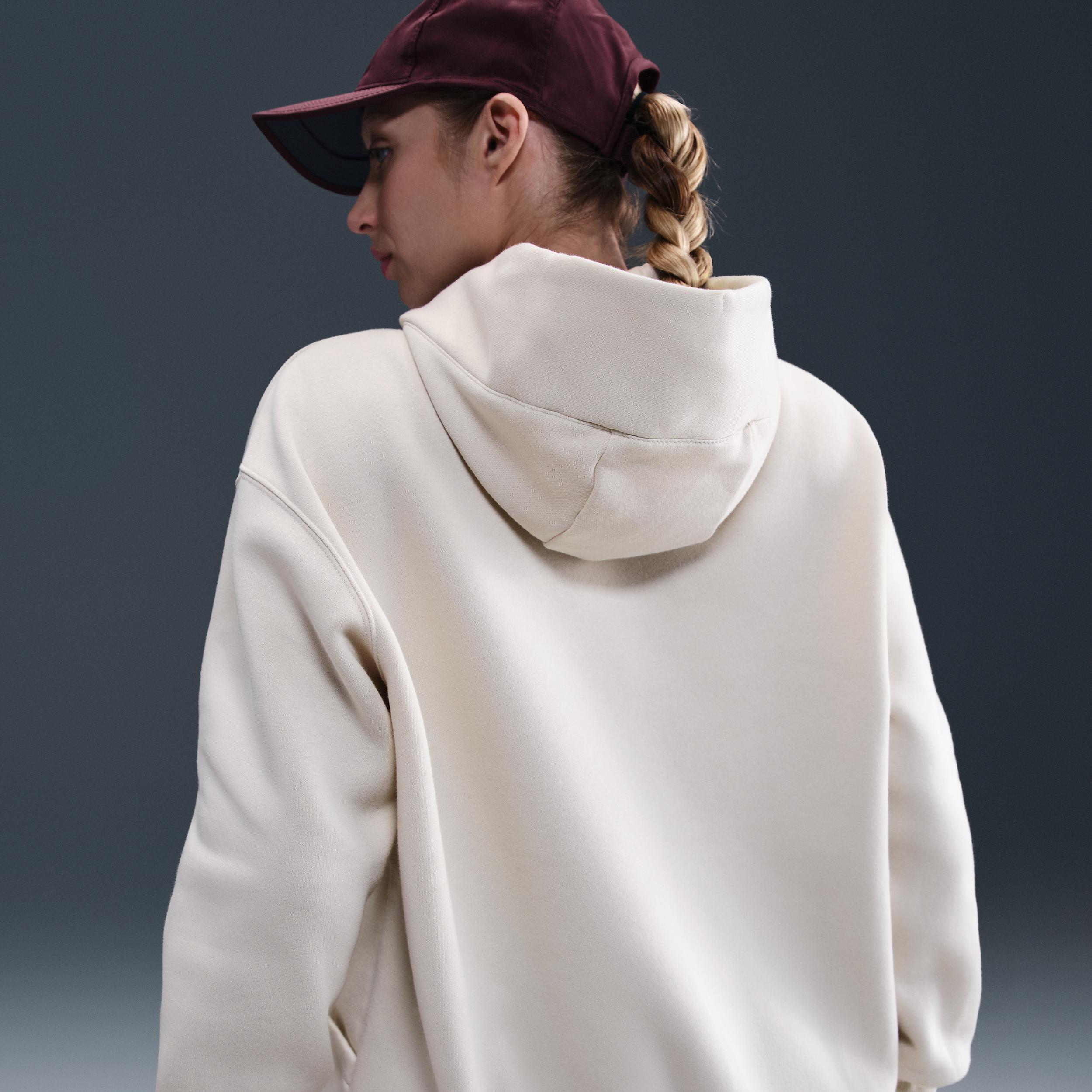 Womens Nike Sportswear Phoenix Fleece Oversized Pullover Hoodie | DQ5860-104 Product Image