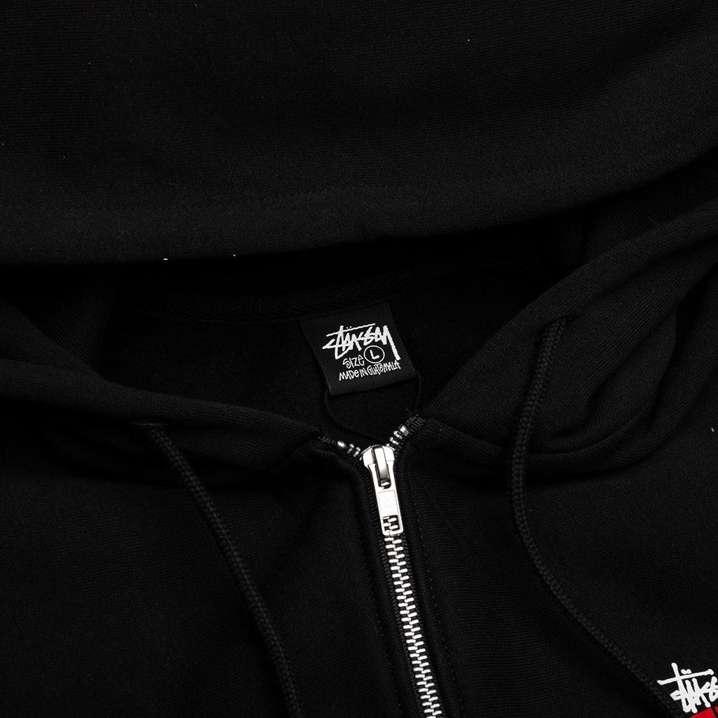 Superior Quality Zip Hoodie - Black Male Product Image