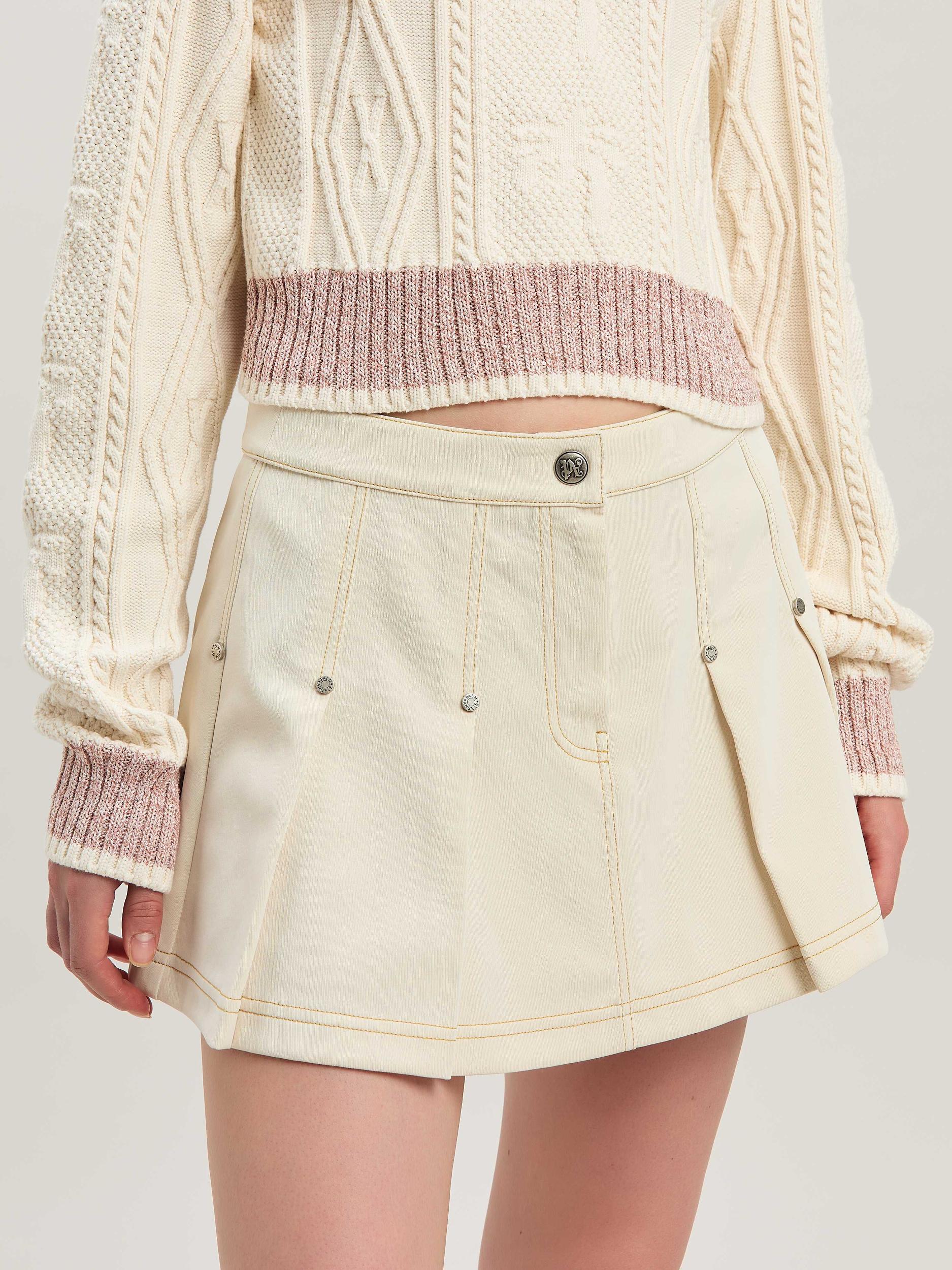 VINTAGE PLEATED MINI SKIRT Product Image