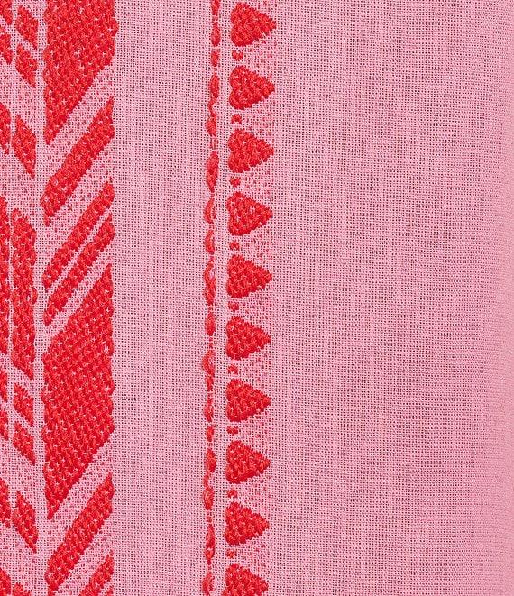 ELAN Striped Spaghetti Strap V-Neck A-Line Maxi Dress Product Image