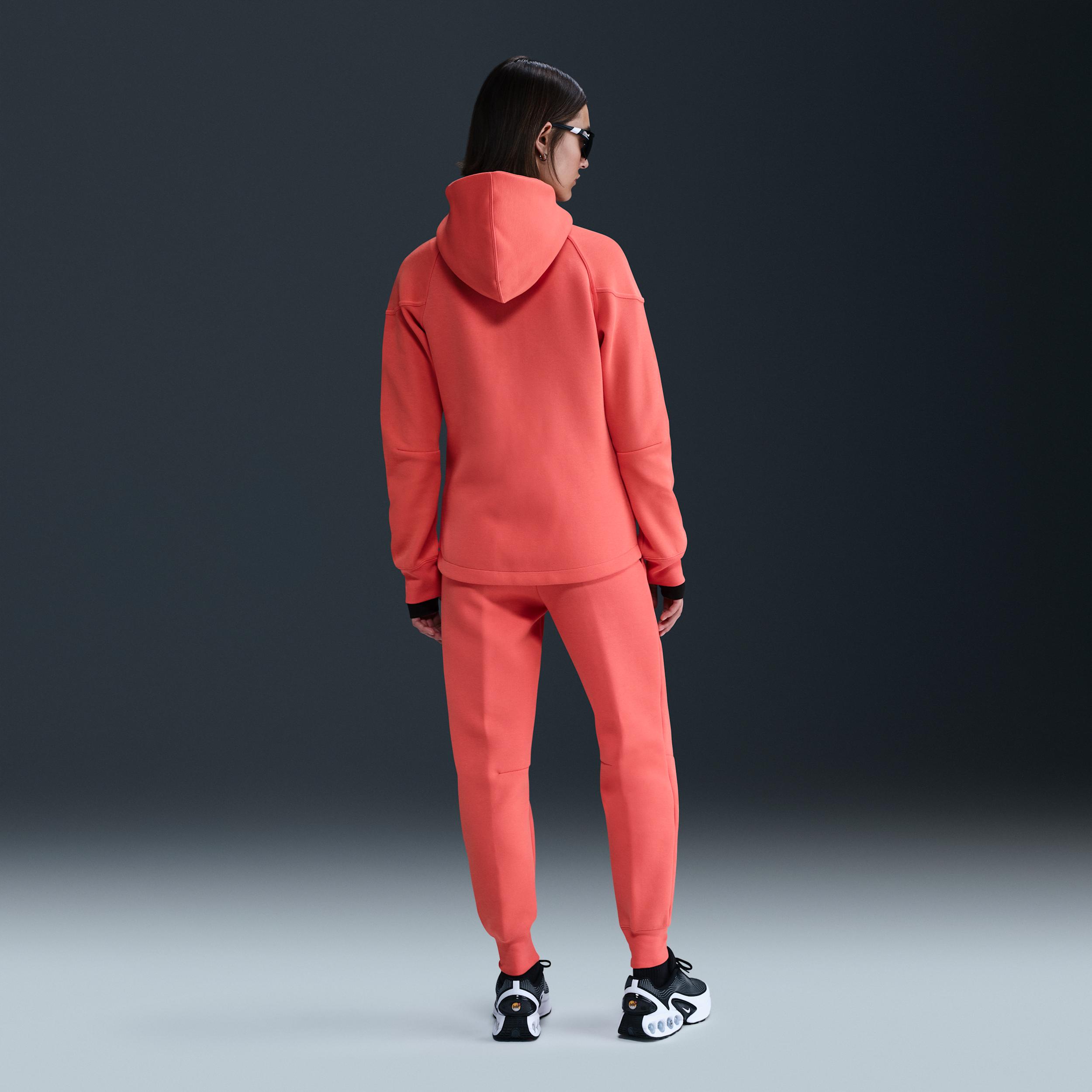 Womens Nike Sportswear Tech Fleece Windrunner Full-Zip Hoodie | FB8338-814 Product Image