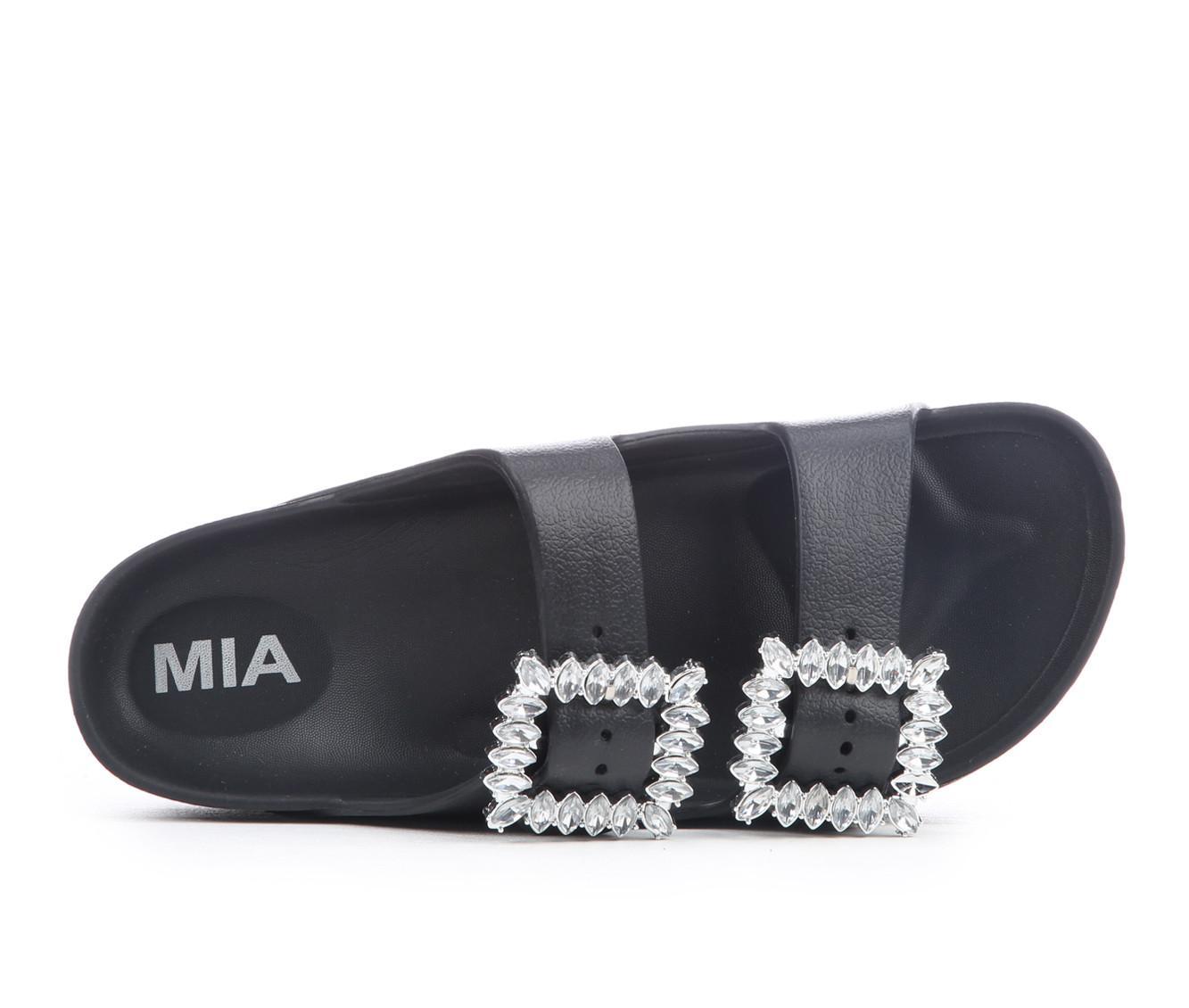 Women's MIA Kiana Rhinestone Platform Sandals Product Image