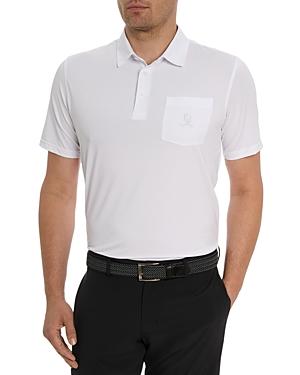 Robert Graham Pickleball Skull Classic Fit Performance Polo Shirt Product Image