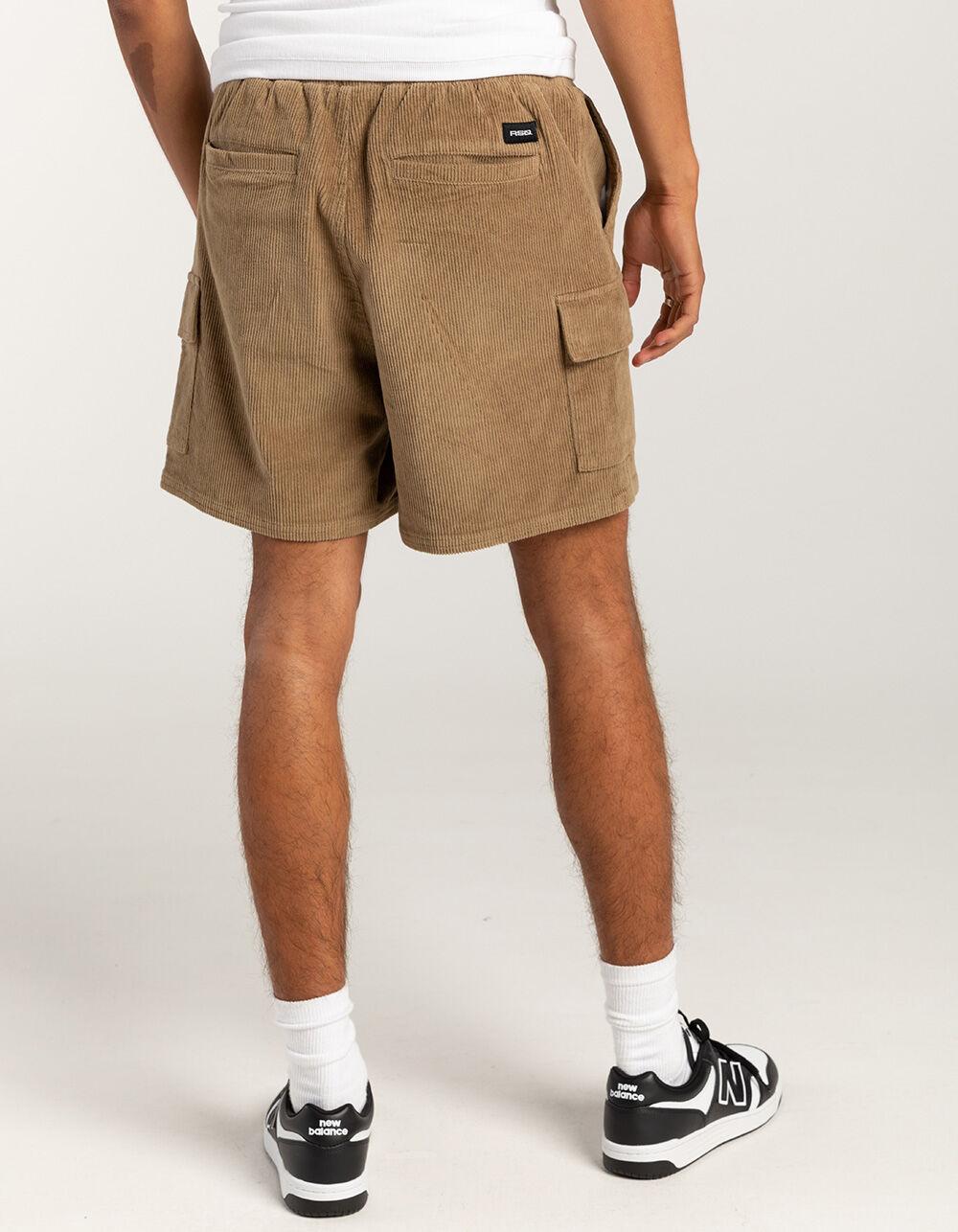 RSQ Mens Cord Cargo Pull On Shorts - SURPLUS Product Image