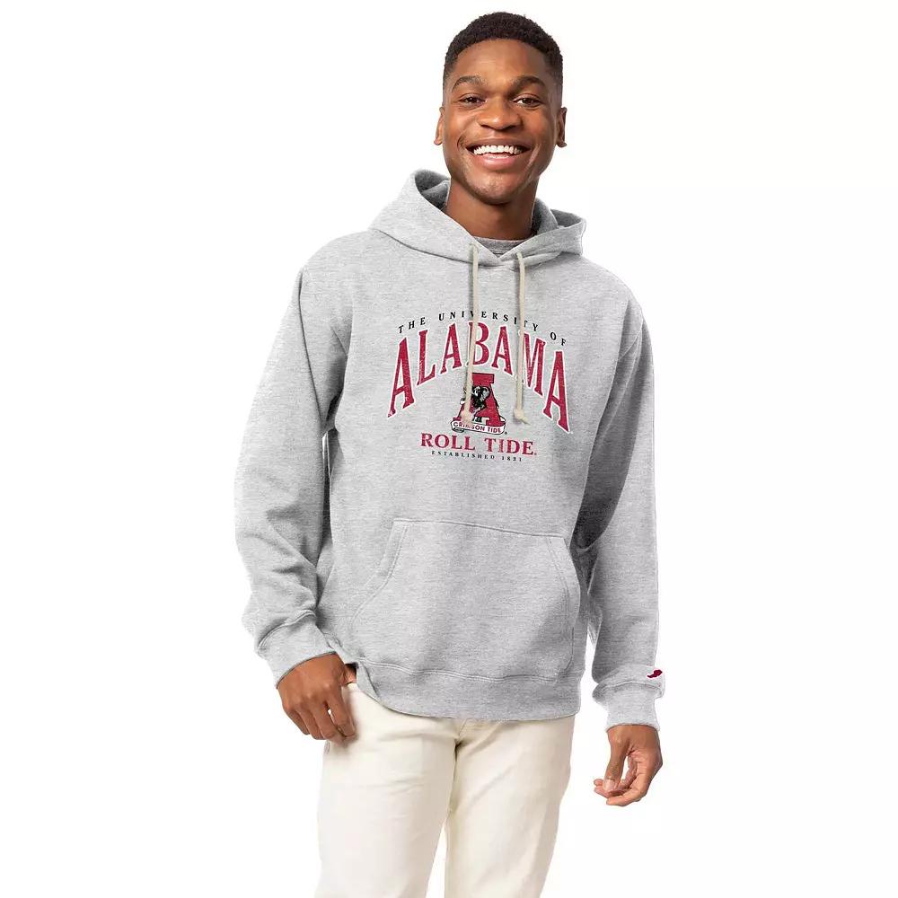Men's Heather Gray Alabama Crimson Tide Tall Arch Essential Pullover Hoodie,  Product Image