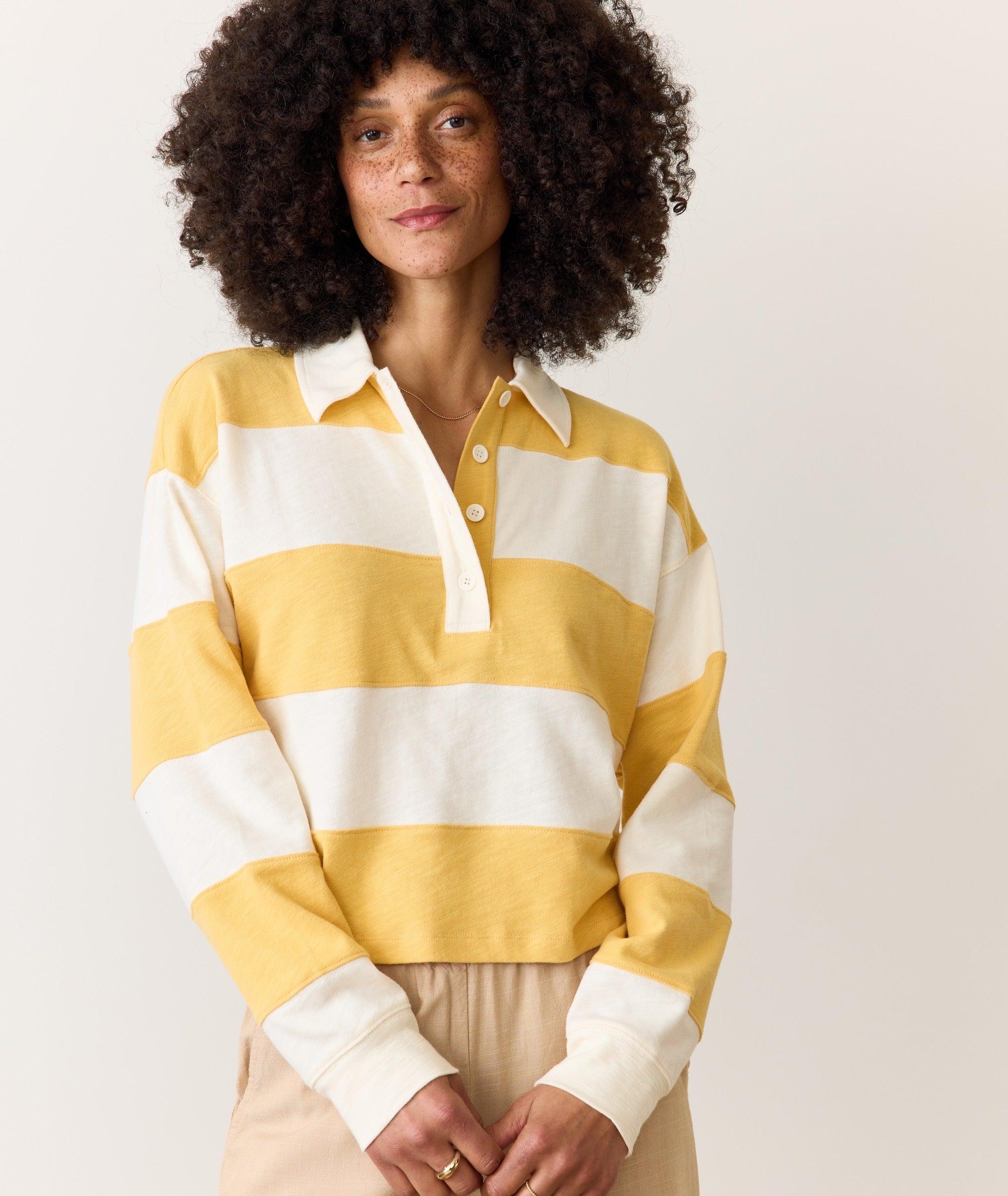 Rugby Crop Polo Product Image