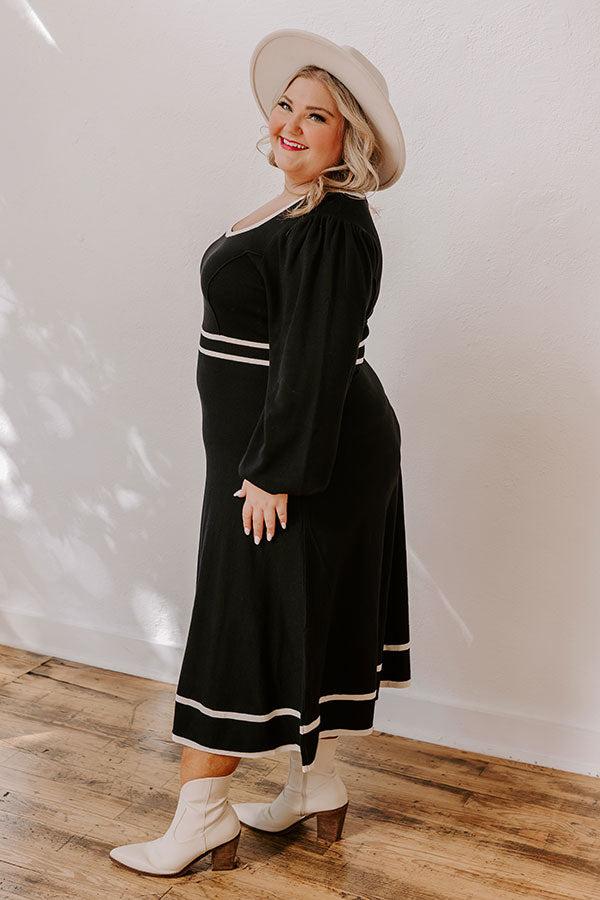 Sweet Whispers Knit Midi Curves Product Image