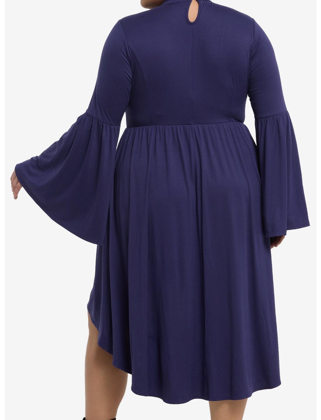 Her Universe Disney Snow White Evil Queen Hi-Low Bell Sleeve Dress Plus Size Product Image