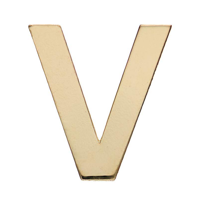 Au Naturale 14k Gold Initial Single Stud Earring, Women's, C Product Image