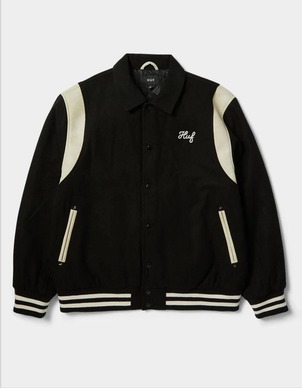 HUF Song Mens Varsity Jacket - BLACK Product Image