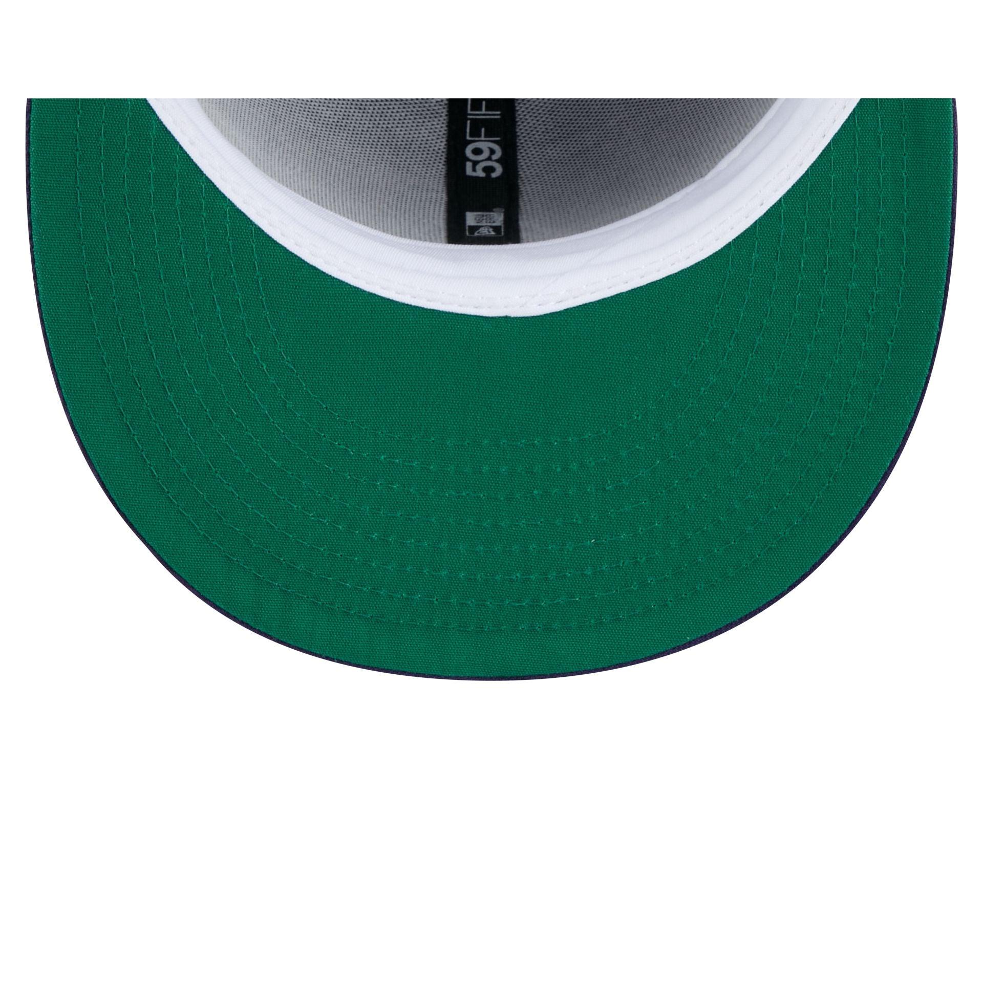 Seattle Seahawks 2025 Sideline Hot Weather Split Panel 9FIFTY Snapback Hat Male Product Image