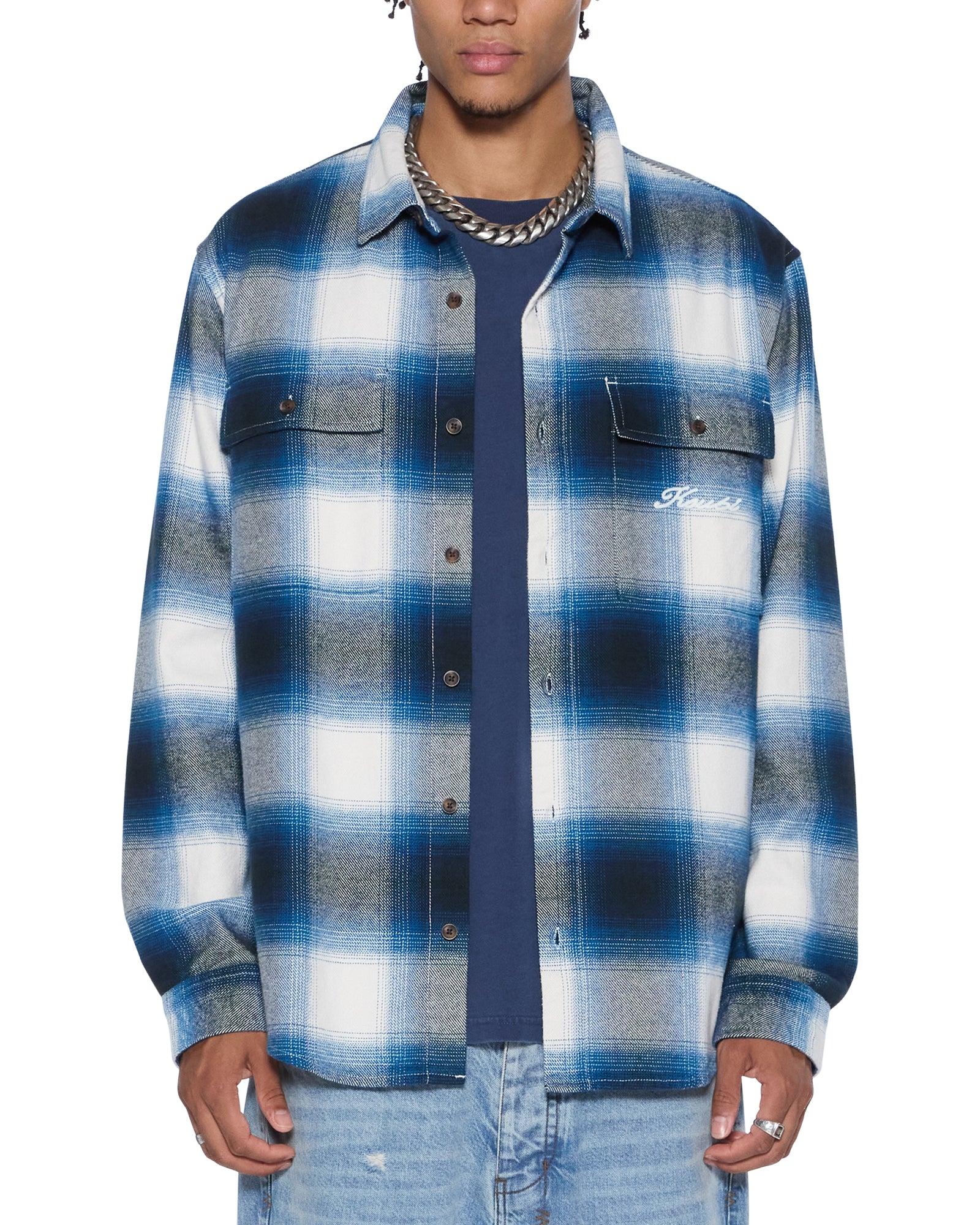 ROSEBOWL LS SHIRT SALTED BLUE Male Product Image