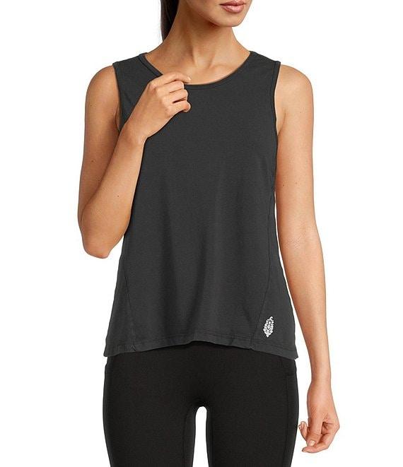 FP Movement Hot Shot Twist Crew Neck Sleeveless Tank Product Image