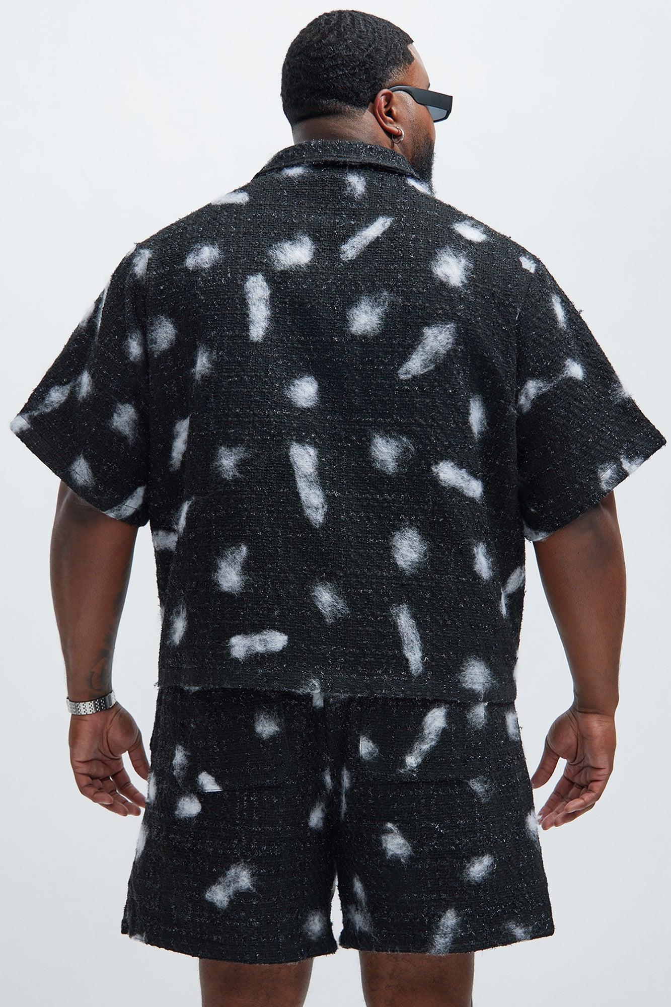 Chiaro Boucle Shirt - Black/White Product Image