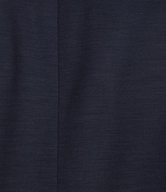 Hart Schaffner Marx New York Modern Fit Flat Front Solid 2-Piece Suit Product Image