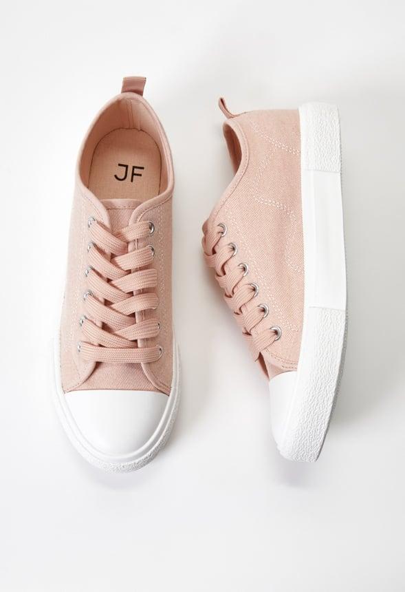 JustFab Margaux Platform Loafer Pump Womens Black/ White Size 8.5 Product Image