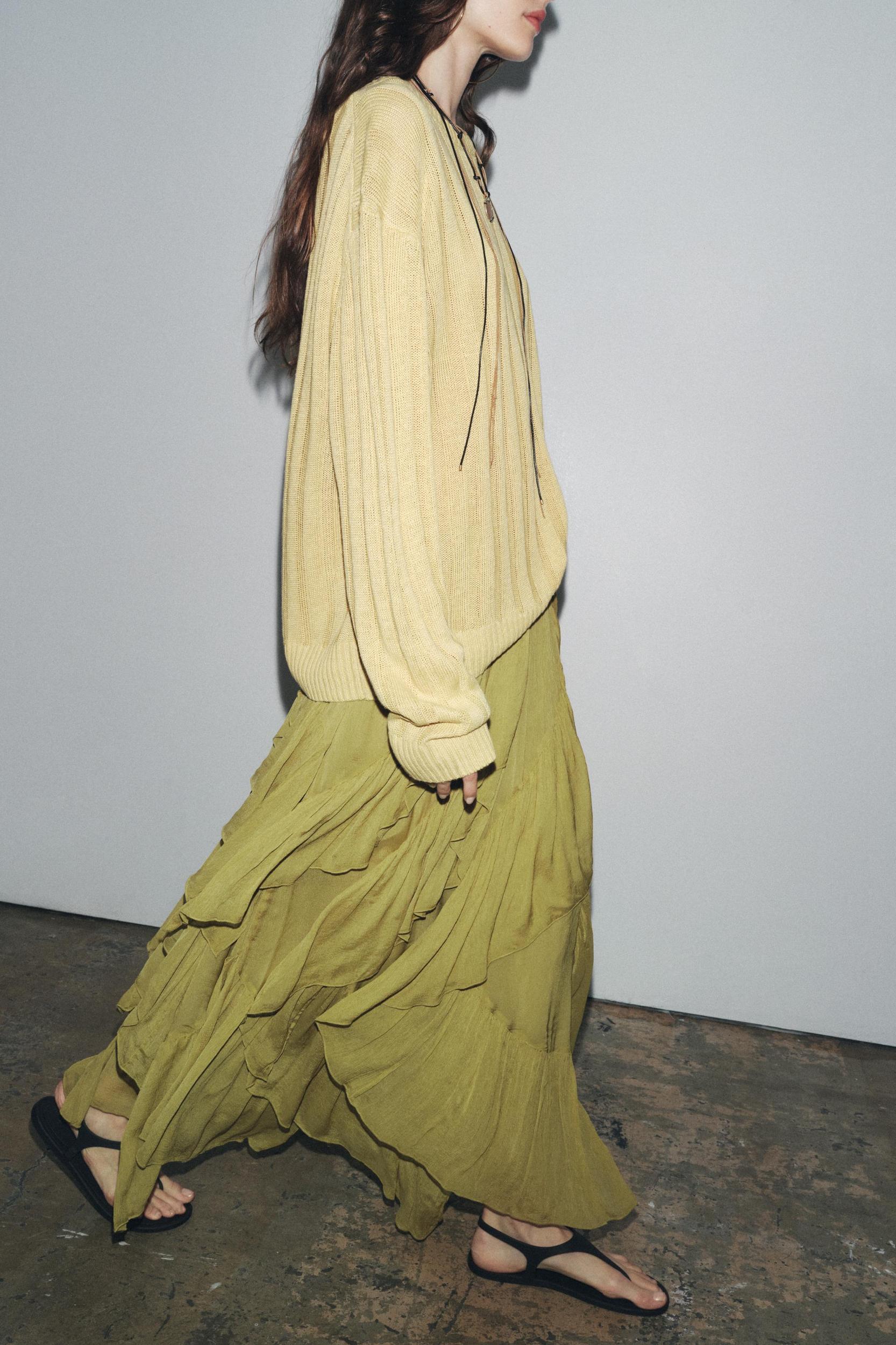 ZW COLLECTION RUFFLED SKIRT Product Image