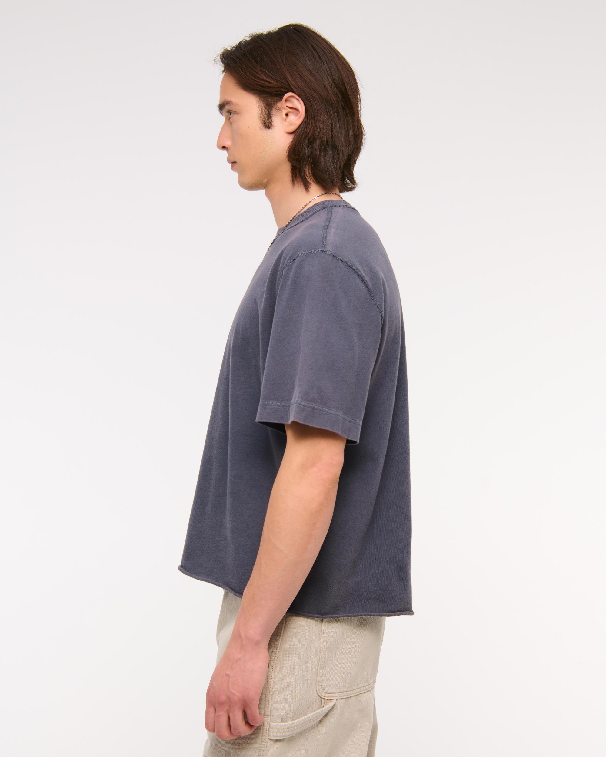 Vintage-Inspired Cropped Tee Product Image