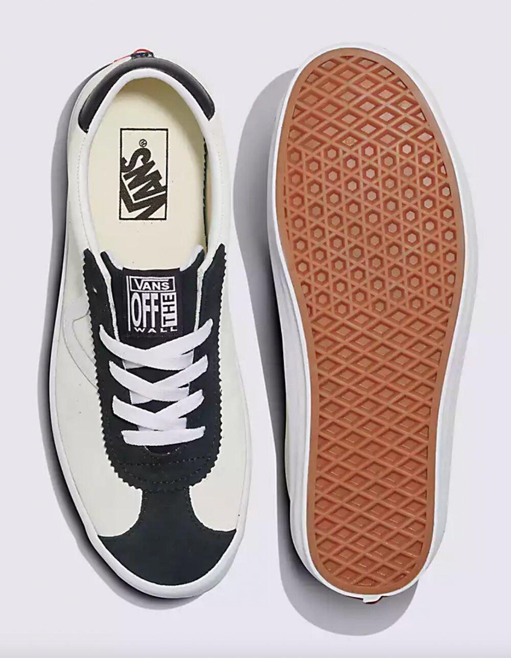 VANS Sport Low Suede Shoes - WHT/BLK Product Image
