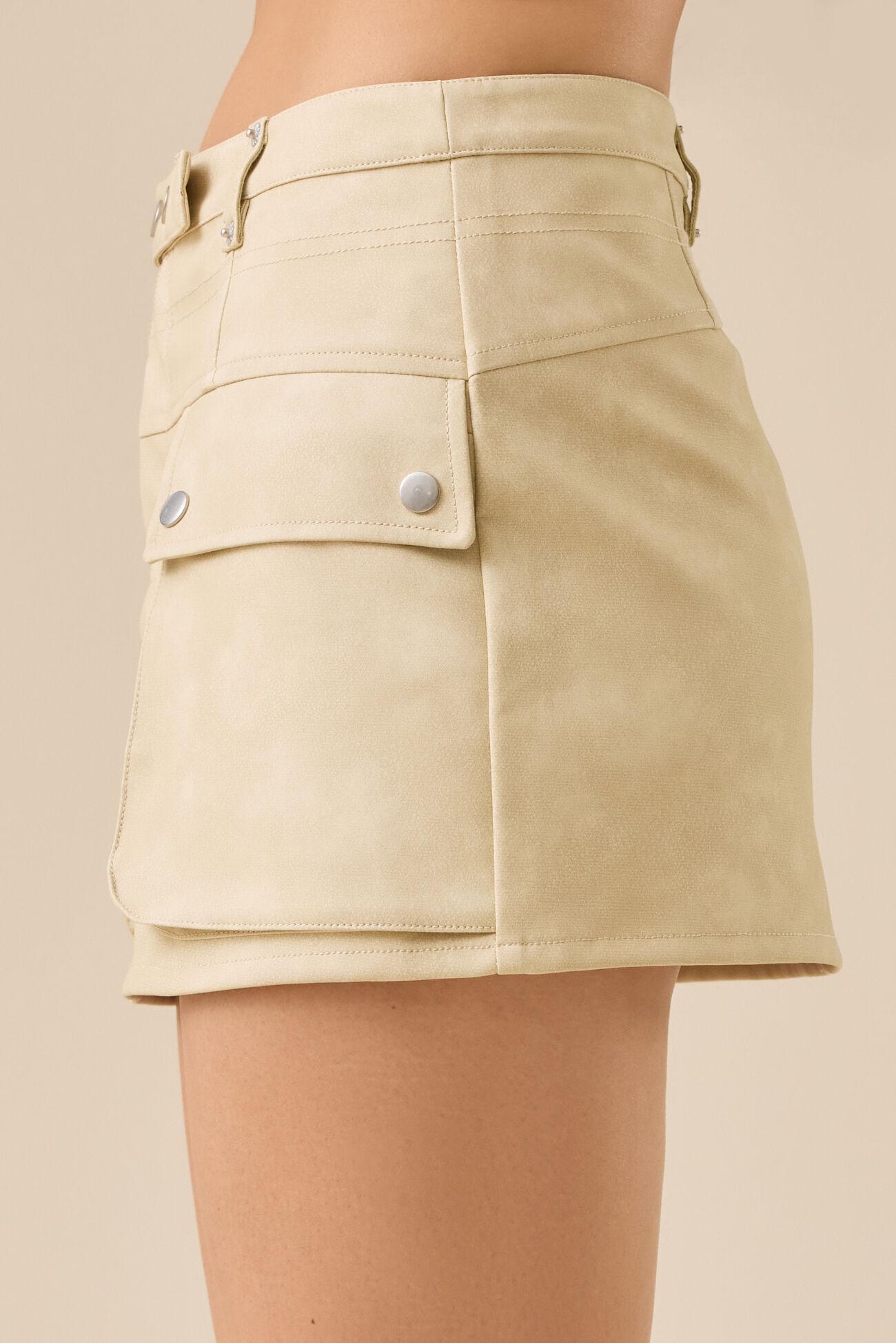 Lexi Vegan Leather Utility Skirt Product Image