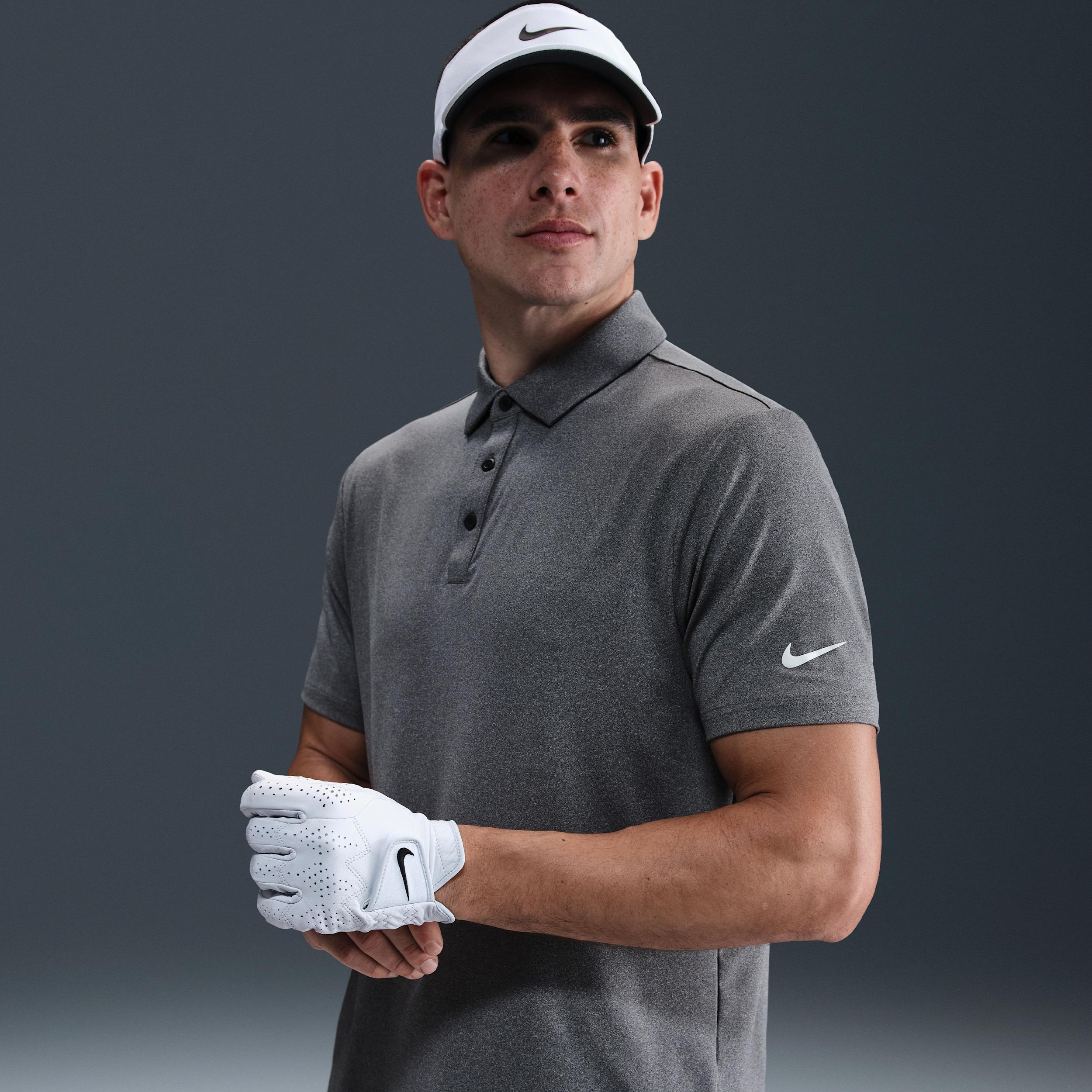 Nike Mens Tour Dri-FIT Heathered Golf Polo | FZ7473-009 Product Image