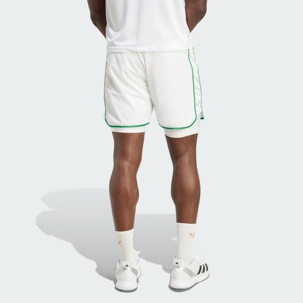 adidas Tennis Climacool Shorts Set White L 7 Mens Product Image