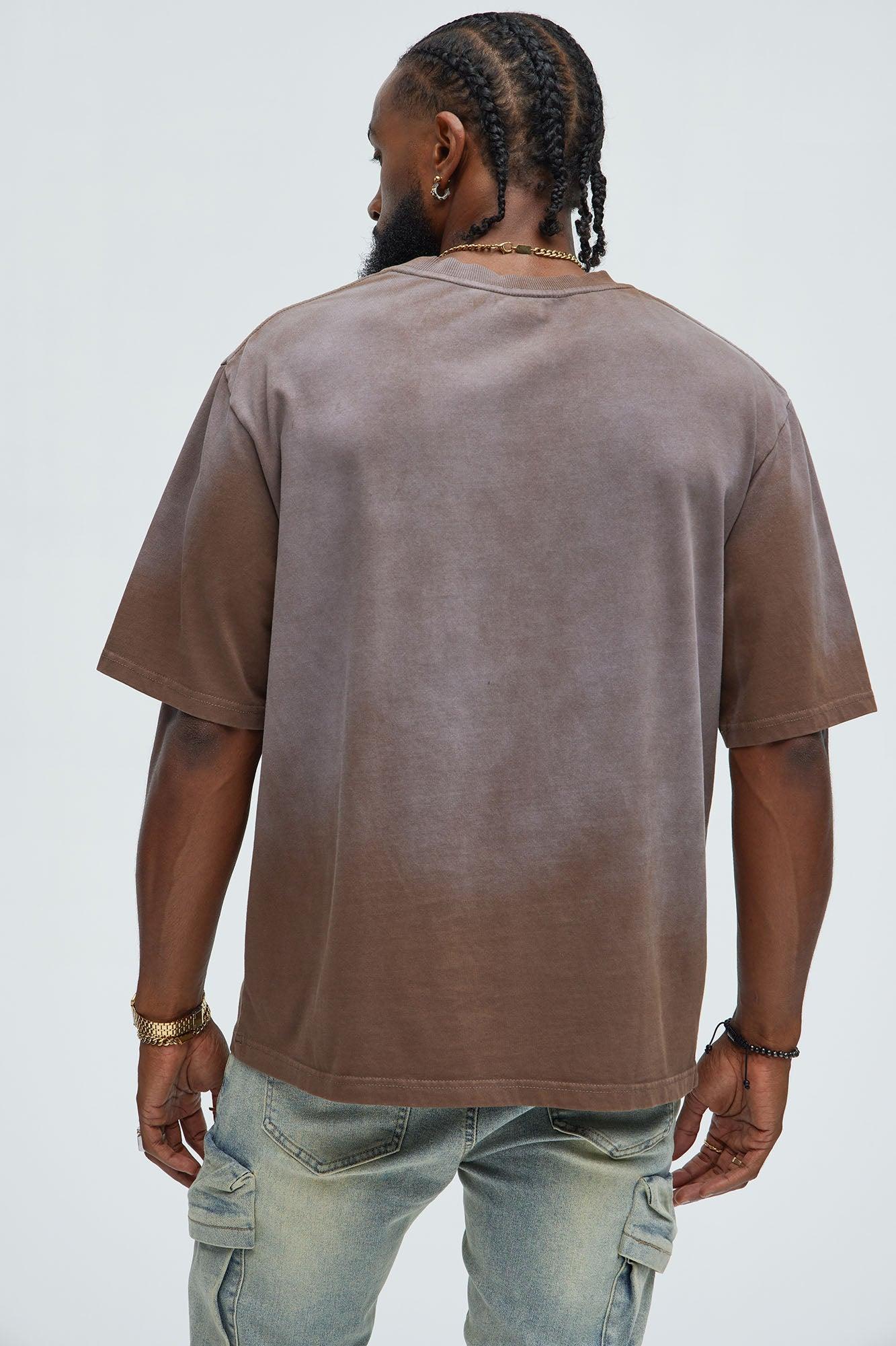 Dion Relaxed Tee - Brown Product Image