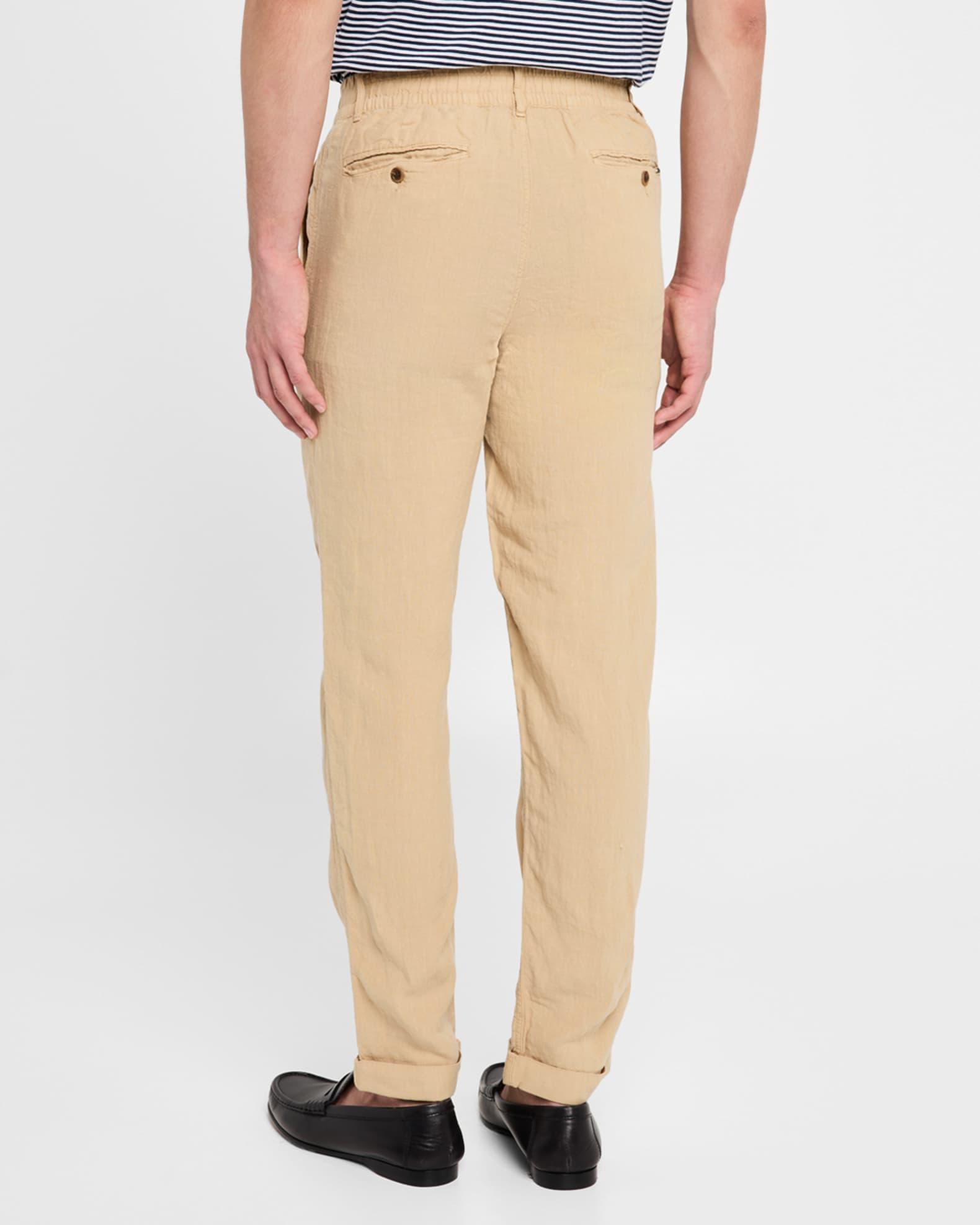 Men's Prepster Slim Tapered Linen Pants Product Image