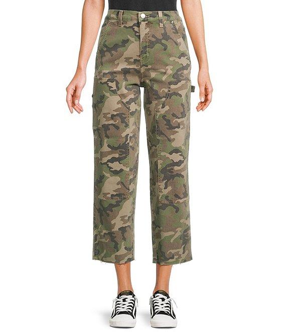 Daze Sundaze Camo Ankle Length Jeans Product Image